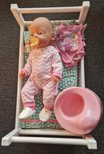 Baby Born met bedje, Kinderen en Baby's, Speelgoed | Poppen, Ophalen of Verzenden, Babypop