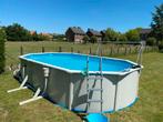 ZWEMBAD, Tuin en Terras, Gebruikt, 300 cm of meer, Ovaal, Ophalen
