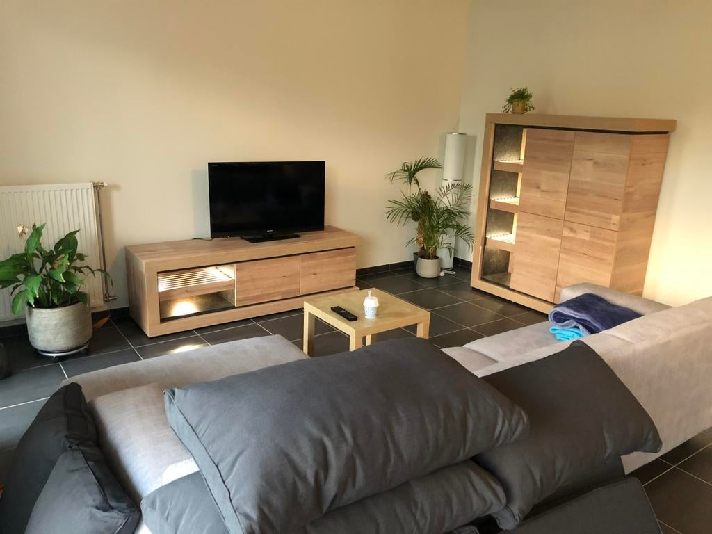 Tv kast + dressoir + vitrine met verlichting!, Huis en Inrichting, Kasten | Dressoirs, Ophalen, Gebruikt