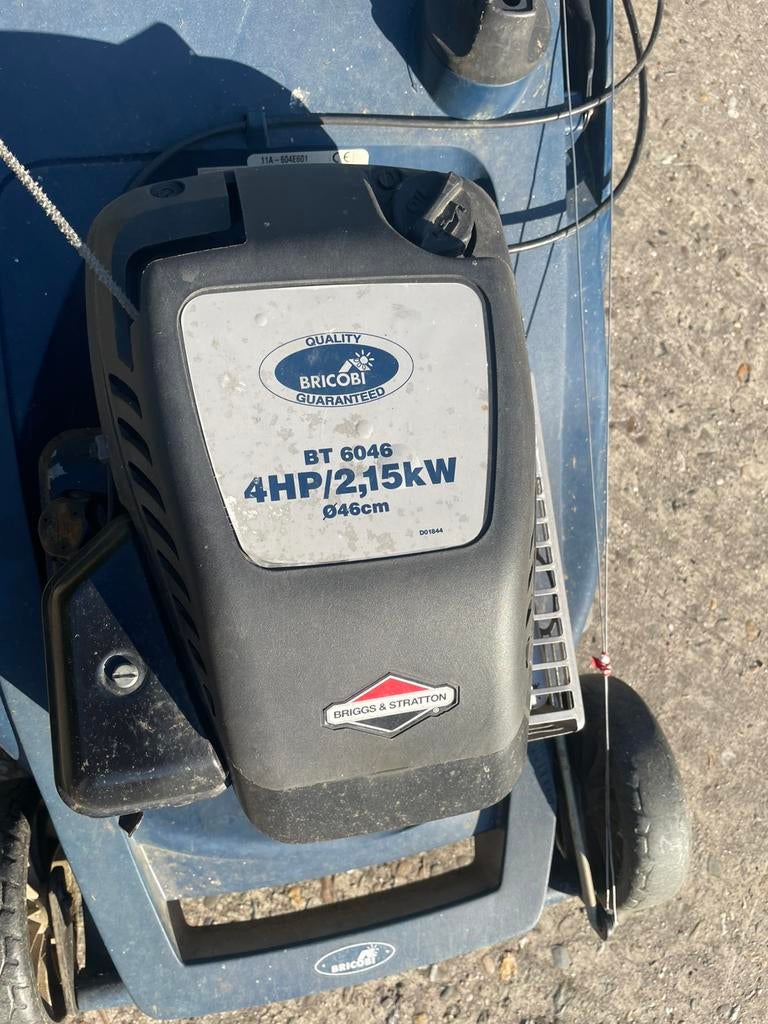 Grasmaaier Briggs & Stratton motor, Tondeuse rotative, Enlèvement, Utilisé, Sac de ramassage