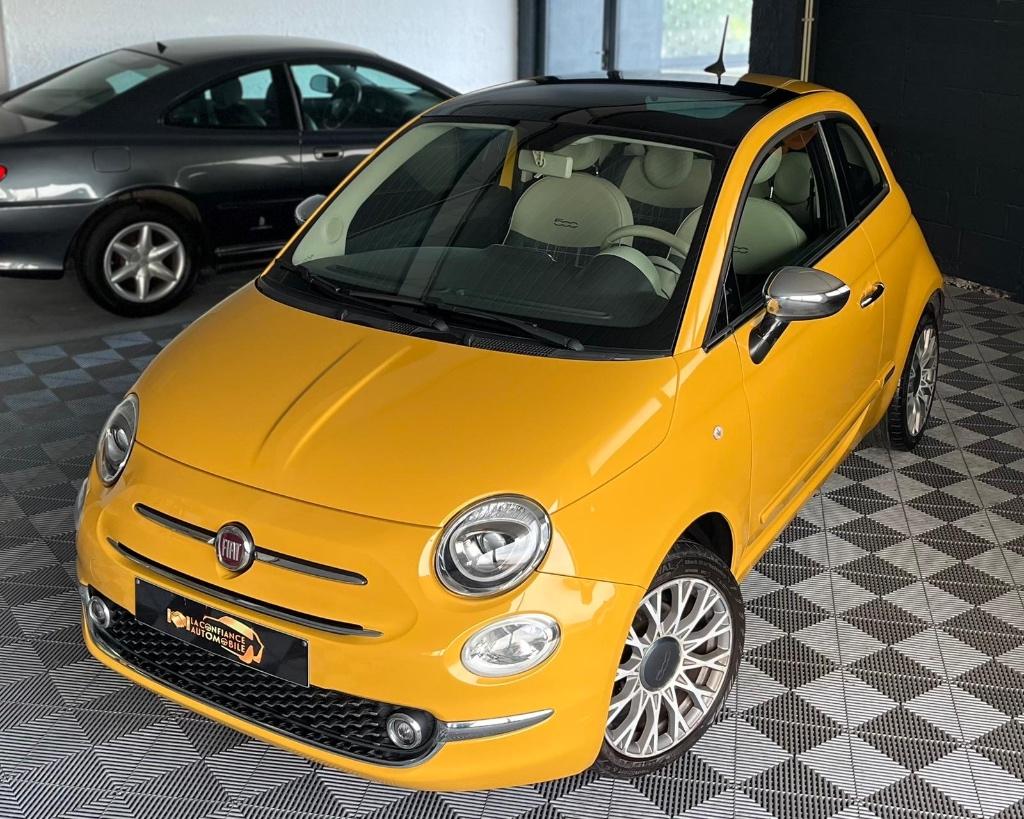 Fiat 500 1.2i Lounge 1er Propriétaire Garantie 12 Mois, 1242 cm³, Achat, Euro 6, Autres couleurs
