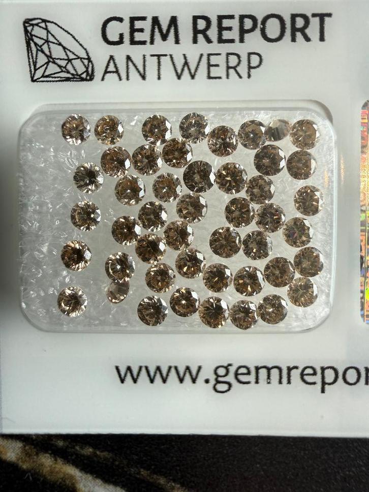 Diamant avec certificat, Bijoux, Sacs & Beauté, Pierres précieuses, Neuf, Enlèvement ou Envoi