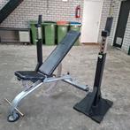 Atx Barbarian squat stands + Precor Adjustable Bench, Ophalen