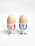 coquetiers vintage en porcelaine - Mapel Japon - 1970, Enlèvement ou Envoi, Utilisé, Porcelaine, Autres types