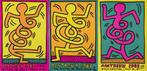 Keith Haring - 3 original 'Montreux Jazz De Festival, Antiek en Kunst, Ophalen of Verzenden