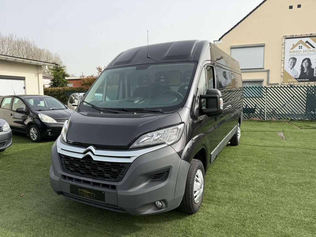 Citroën Jumper 2.0 BlueHDi L3H2°GPS°CAMERA°TREKHAAK°EUR, Voorwielaandrijving, Gebruikt, 4 cilinders, Citroën