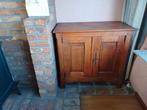 Eiken kast met 2 klapdeuren, Enlèvement