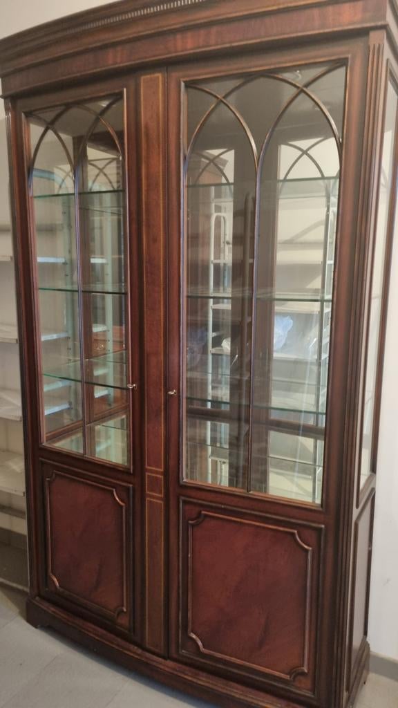 Kast mahonie, Ophalen, Met deur(en), 100 tot 150 cm, Vintage