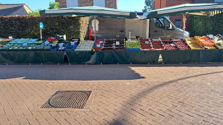 Étal de marché, fruits et légumes à prendre en charge, Articles professionnels, Exploitations & Reprises