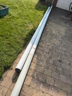 Regenpijp pvc 5,8 en 4,7 meter, Bricolage & Construction, Tuyaux & Évacuations, PVC, 4 à 6 mètres, Enlèvement, Évacuation