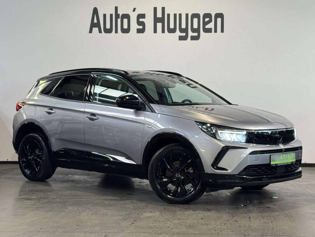 Opel Grandland 1.2 GS-Line uitvoering, Autos, Opel, Grandland, Argent ou Gris, Achat, Euro 6