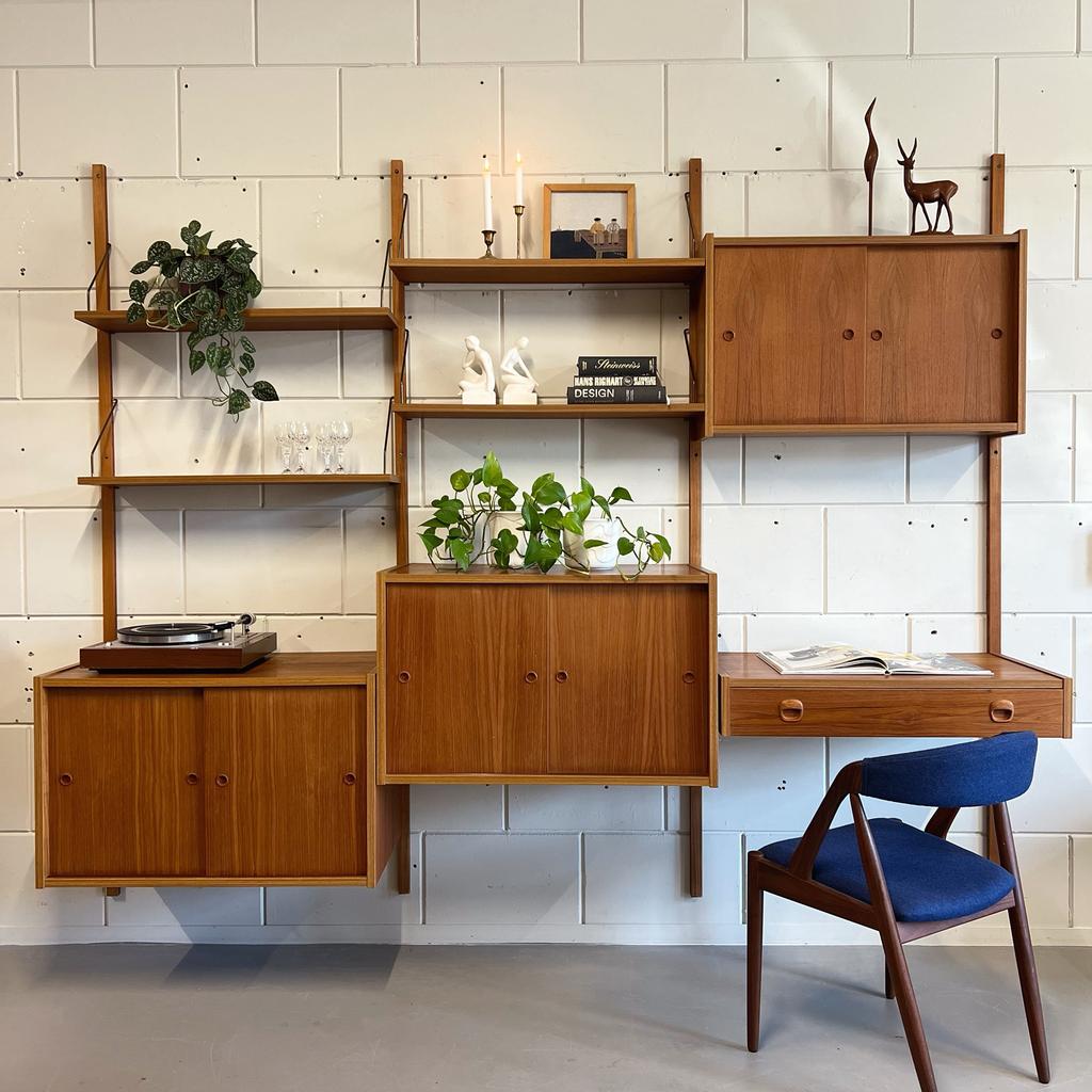 Unité murale vintage •Preben Sørensen• -, Maison & Meubles, Enlèvement ou Envoi