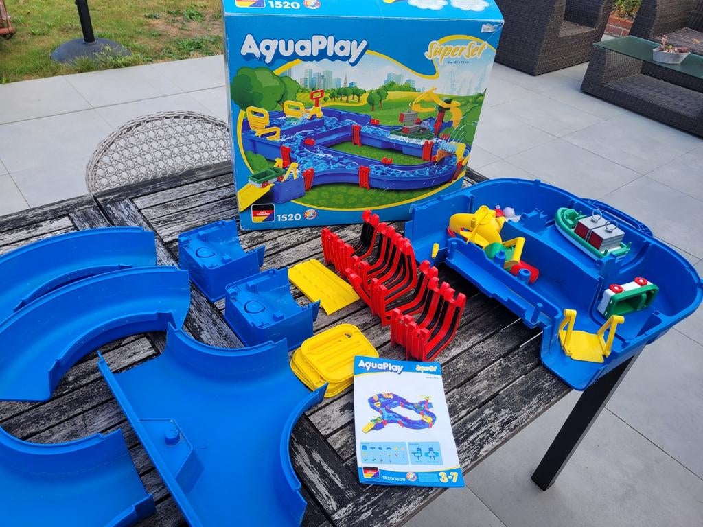 Aquaplayset, Ophalen