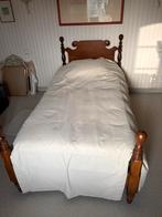 Antiek 1 persoonsbed, Kinderen en Baby's, Ophalen, 85 tot 100 cm, Gebruikt, Lattenbodem