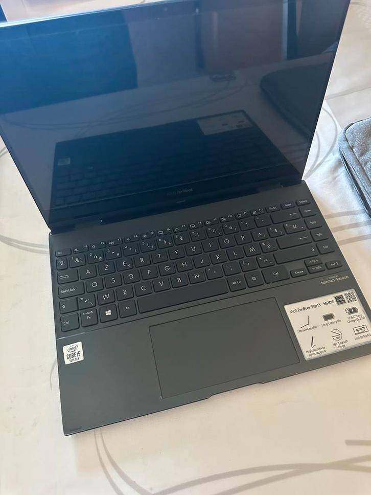 Asus ZenBook Flip 13 UX363JA - 2‑in‑1 Touch, Computers en Software, Windows Laptops, Gebruikt, 13 inch, SSD, 8 GB, Azerty, Met touchscreen