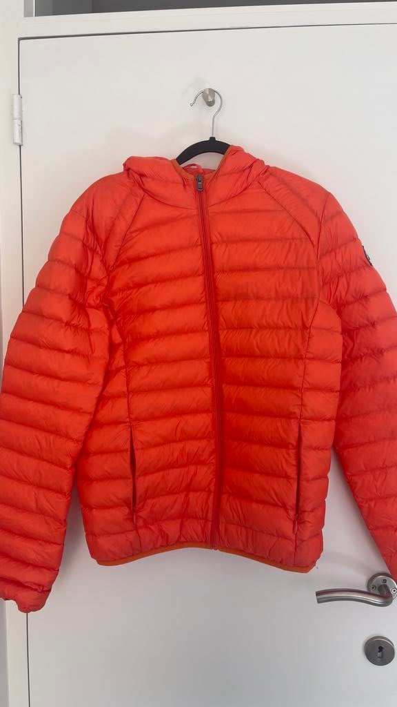 Jott jas tussenseizoen met opbergzakje, Ophalen of Verzenden, Gedragen, Maat 48/50 (M), Oranje