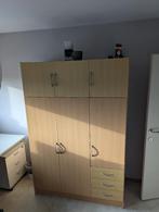 Ruime kleerkast 134x56x198cm, 150 à 200 cm, Utilisé, Avec tablette(s), Autres essences de bois