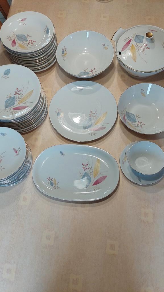 12-delig porseleinen eetservies, Antiek en Kunst, Antiek | Servies compleet, Ophalen