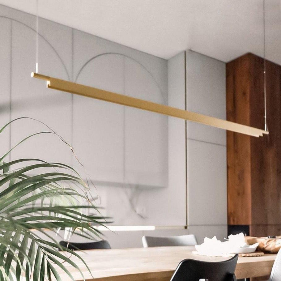 Luceplan Compendium Messing, Maison & Meubles, Lampes | Suspensions, Neuf, 75 cm ou plus, Métal, Enlèvement