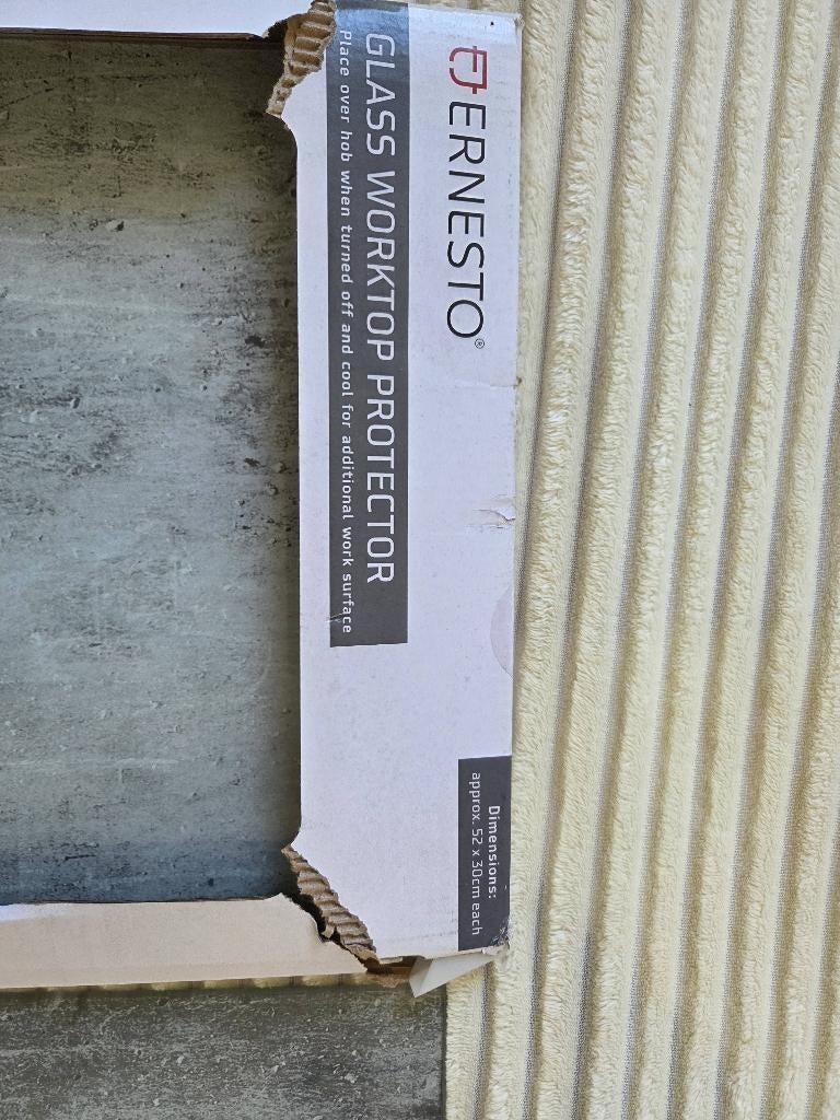 Plaque en verre pour vitrocéramique, Electroménager, Enlèvement, Neuf