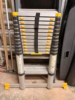 Telescopische ladder, Doe-het-zelf en Bouw, Ophalen, Zo goed als nieuw, Ladder