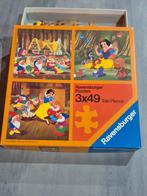 3 puzzels van Sneeuwwitje uit 1971, Ophalen of Verzenden