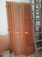 6 portes à persiennes, Bricolage & Construction, Enlèvement, Utilisé
