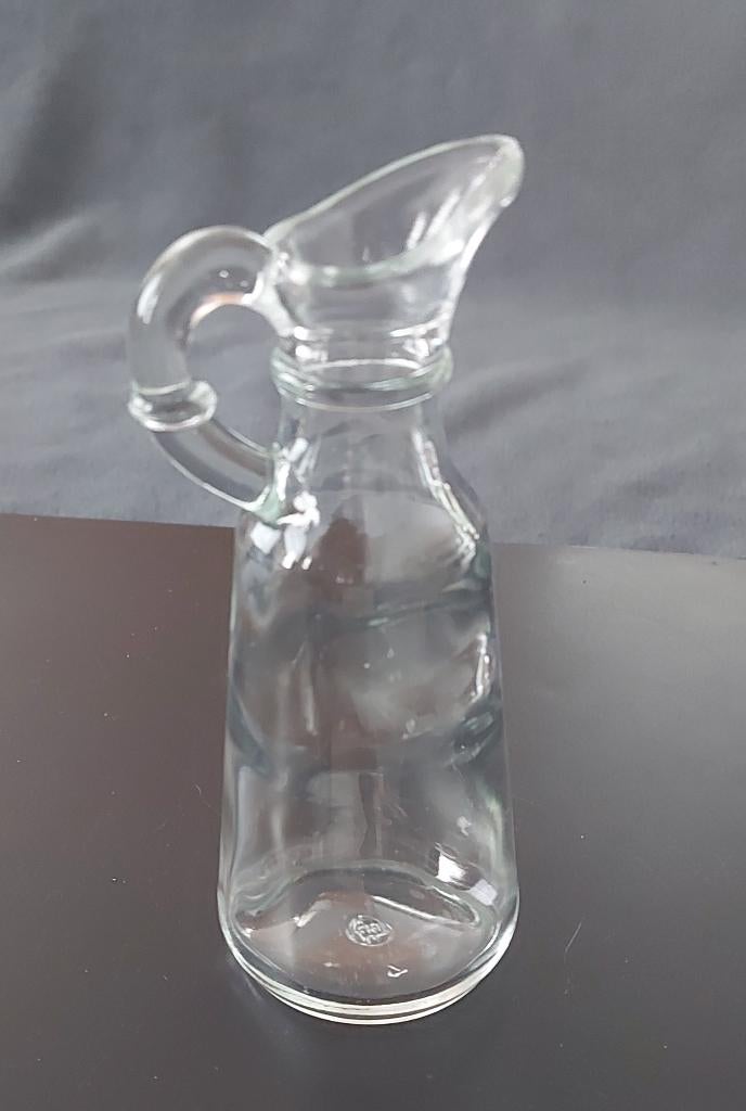 Petite cruche à lait en verre, Maison & Meubles, Cuisine | Vaisselle, Utilisé, Récipient(s), Verre, Enlèvement