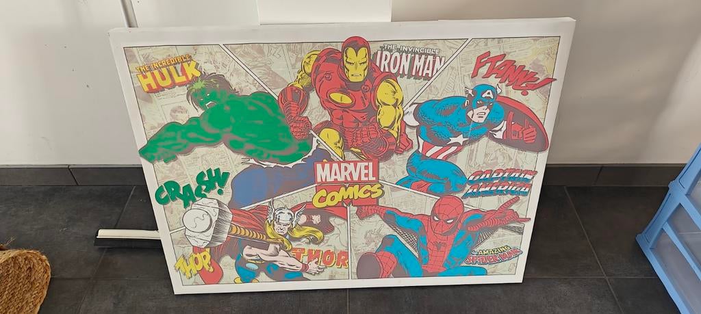 Marvel kader, Ophalen