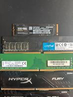 Ram DDR4, Computers en Software, RAM geheugen, Ophalen, DDR4, Zo goed als nieuw, Desktop