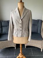 Grijs gestreepte stoere blazer merk Bianca maat small, Vêtements | Femmes, Vestes & Costumes, Enlèvement ou Envoi, Porté, Gris