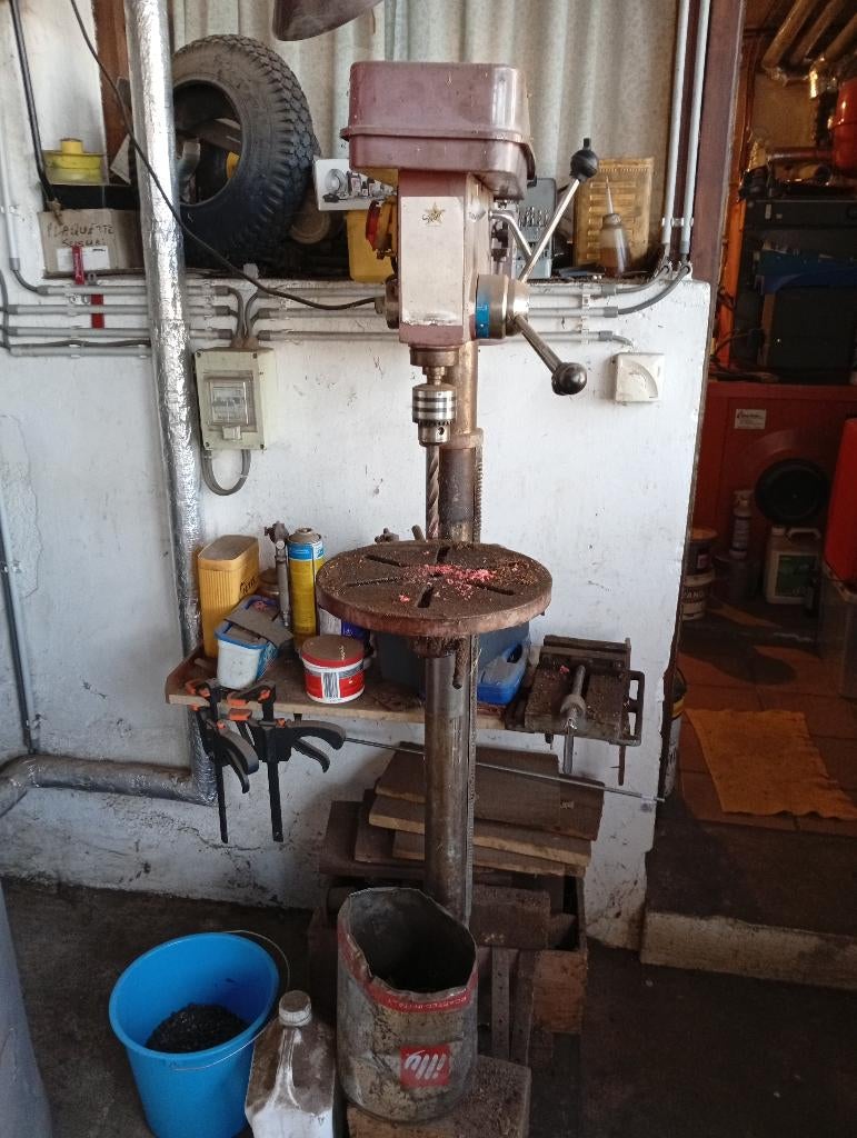 Foreuse a colonne, Bricolage & Construction, Outillage | Foreuses, Enlèvement, Utilisé, Foreuse sur colonne