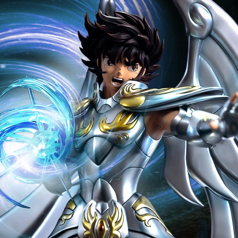 Saint Seiya Zodiakos Seiya V4 God Cloth Kamui, Collections, Statues & Figurines, Comme neuf, Fantasy, Enlèvement