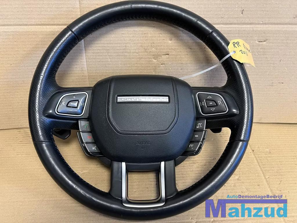 Land Rover Evoque L538 Stuurwiel stuur met airbag 2012-2019, Auto-onderdelen, Besturing, Land Rover, Gebruikt