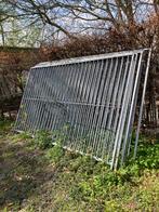 1 Hondenren gegalvaniseerd *** 29,5 lopende meters., Ophalen, Zo goed als nieuw