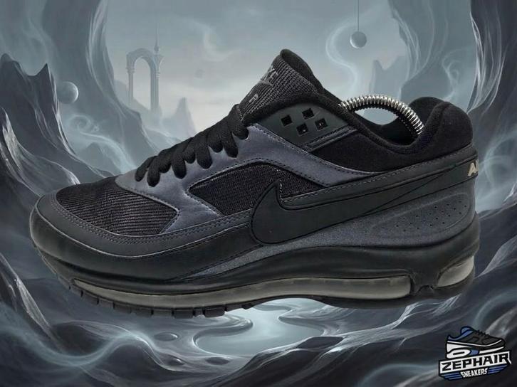 Nike Air Max 97/BW 'Triple Black' EU44.5 2018, Kleding | Heren, Schoenen, Gedragen, Sneakers, Zwart, Ophalen of Verzenden