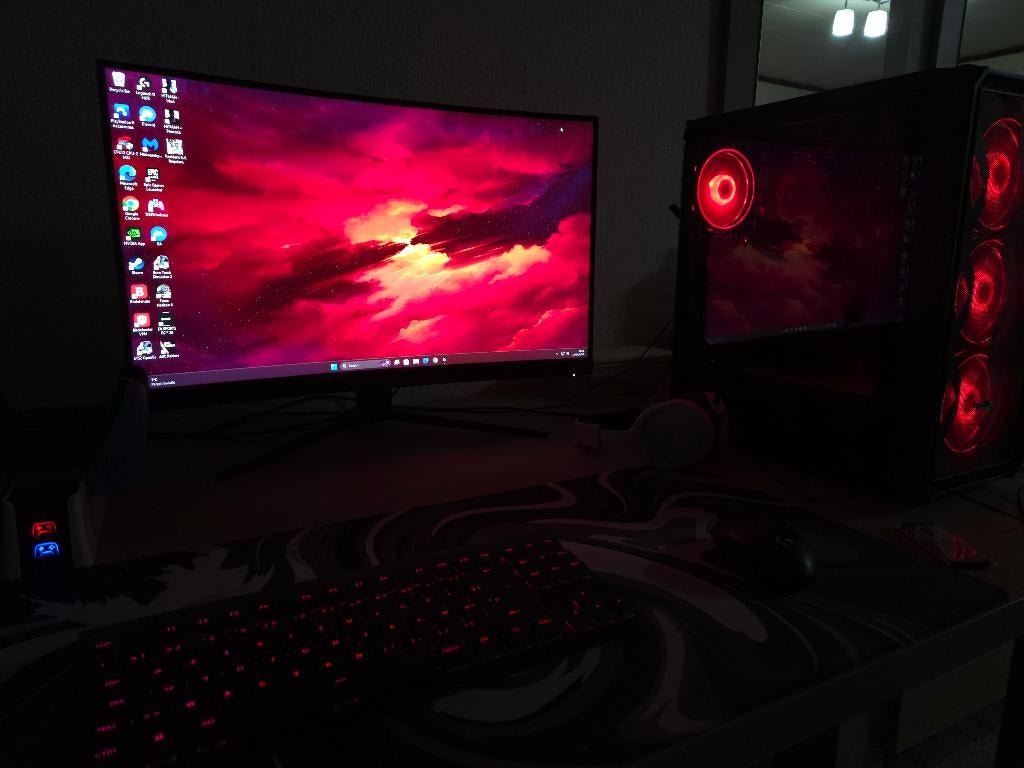 PC de jeu RTX 5060, Informatique & Logiciels, Ordinateurs de bureau, Comme neuf, Inconnu, SSD, 32 GB, Gaming, Enlèvement