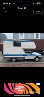 Fiat Fiorino mini mobilhome oldtimer 1996 diesel, Caravans en Kamperen, Mobilhomes, Particulier, Diesel, Fiat