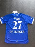 Kaa Gent Tibe De Vlieger gesigneerd shirt 2025/26, Kaa gent, Maat 52/54 (L), Blauw, Nieuw
