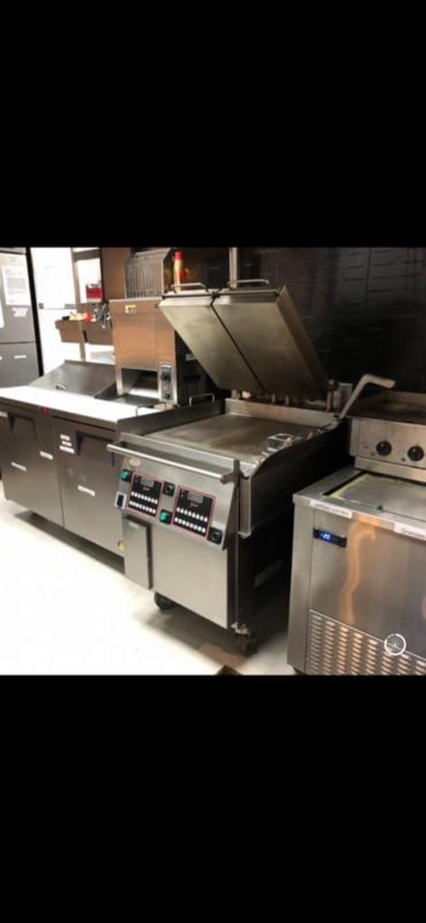 Cuisson professionnel, Enlèvement, Utilisé, Cuisinière, Friteuse et Grils
