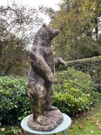 Beer, goud, tuin, gazon, manege, 120cm, Ophalen, Nieuw, Kunststof, Dierenbeeld