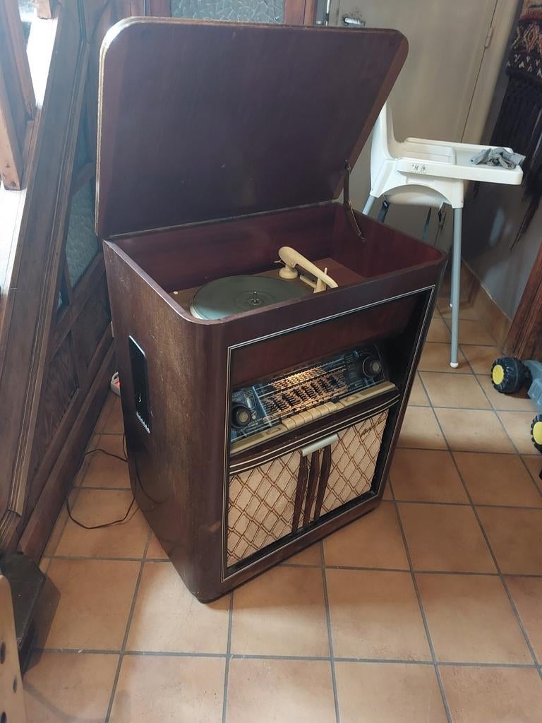 Vintage Blaupunkt radio en platenspeler in èén, Enlèvement