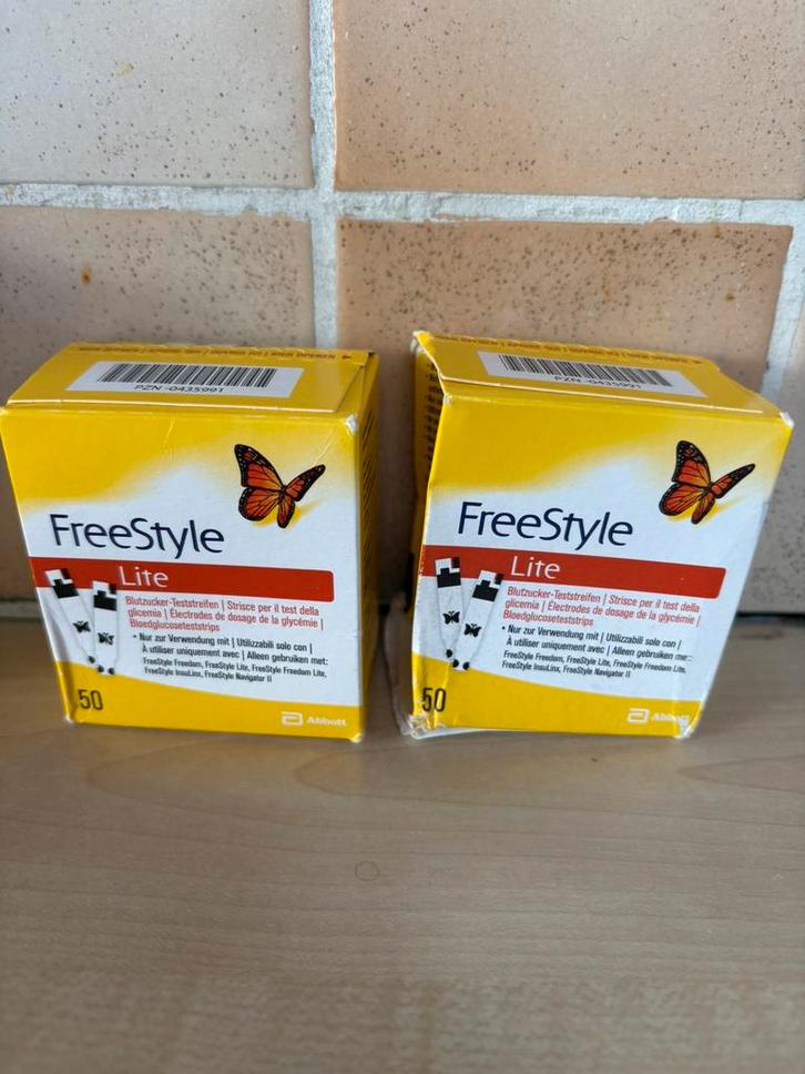 100 tigettes FreeStyle Lite Neuves (02/2026) NEUVES, Diversen, Verpleegmiddelen, Nieuw, Ophalen of Verzenden