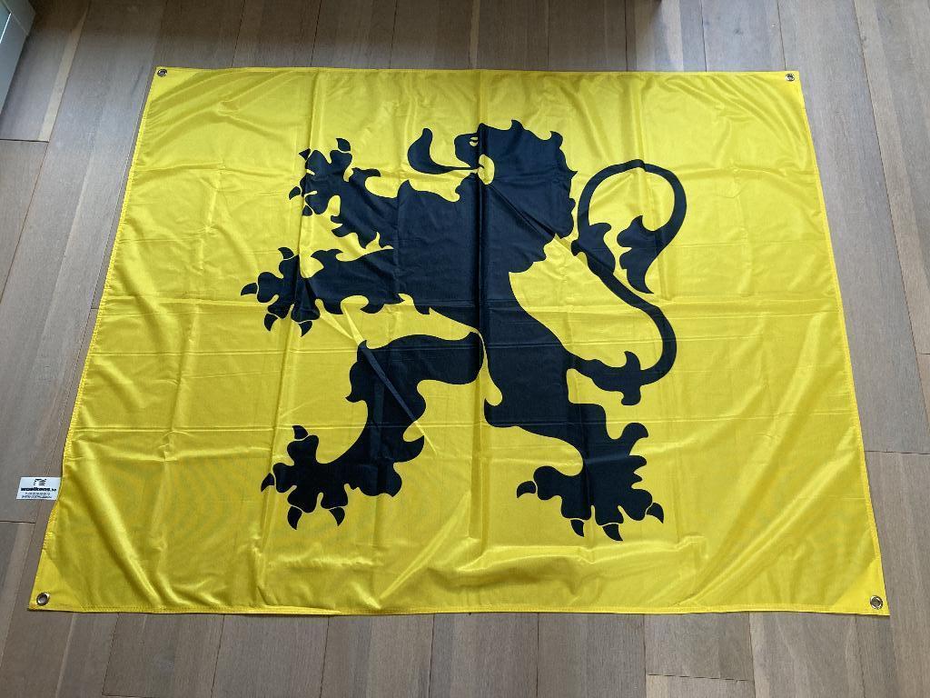 Vlag Vlaanderen, Diversen, Vlaggen en Wimpels, Ophalen of Verzenden, Nieuw
