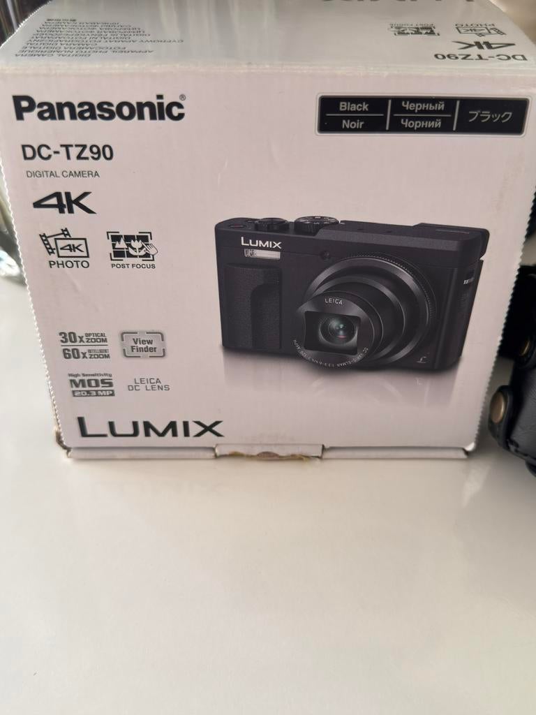 Fotocamera Panasonic DC-TZ90, Computers en Software, Interne voedingen, Ophalen of Verzenden, Zo goed als nieuw