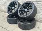 Bmw m performance 19inch 5x120 velgen met banden, Ophalen