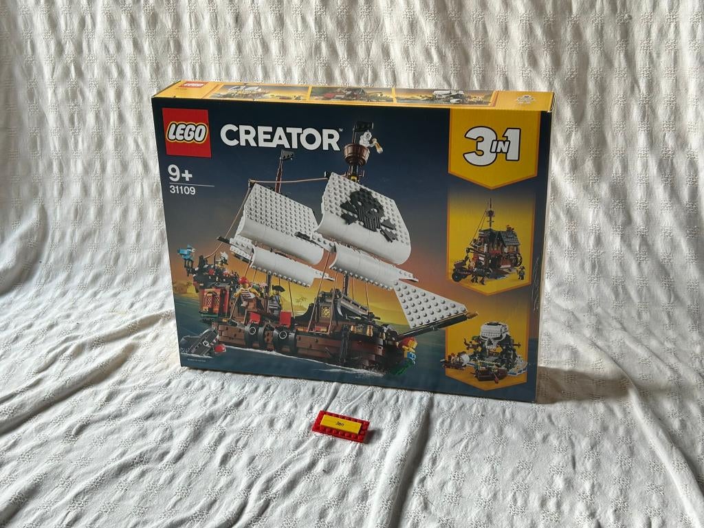 Lego 3in1 creator 31109 sealed, Lego, Nieuw, Ophalen of Verzenden, Compleet