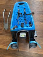 Yepp maxi fietsstoel achteraan met opzetstuk bagagedrager, Fietsen en Brommers, Ophalen, Achterzitje, Yepp (Thule), Gebruikt