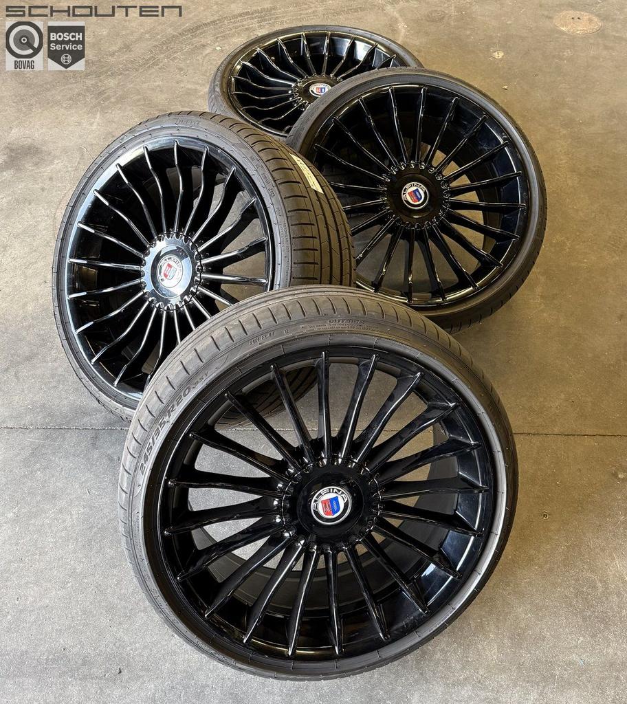 Originele 20" Alpina velgen (5/6 serie), Auto-onderdelen, Banden en Velgen, Gebruikt, -, -, Banden en Velgen