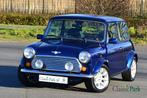 Rover Mini Cooper 1.3i "Blue Star" (bj 1996), Auto's, Voorwielaandrijving, Rover, Blauw, Leder